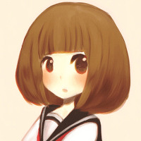 卡通女孩微信头像  萌萌哒的女孩