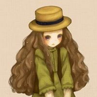 卡通女孩微信头像  萌萌哒的女孩