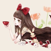 卡通女孩微信头像  萌萌哒的女孩