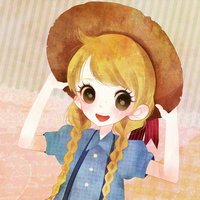 卡通女孩微信头像  萌萌哒的女孩