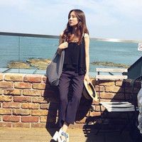 女生唯美小清新海边头像精选  树叶沙沙响陪我去流浪