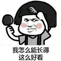 金馆长猥琐搞笑微信聊天表情包  我怎么能长得这么好看