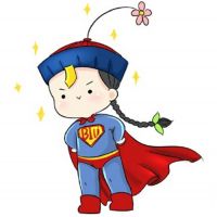 不可错过的萌萌哒的卡通动漫微信头像  清朝小僵尸头像