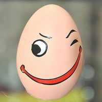 搞怪鸡蛋非主流微信头像  鸡蛋也有卖萌的时候哦