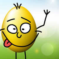 搞怪鸡蛋非主流微信头像  鸡蛋也有卖萌的时候哦