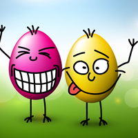 搞怪鸡蛋非主流微信头像  鸡蛋也有卖萌的时候哦