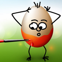 搞怪鸡蛋非主流微信头像  鸡蛋也有卖萌的时候哦