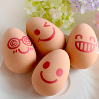 搞怪鸡蛋非主流微信头像  鸡蛋也有卖萌的时候哦