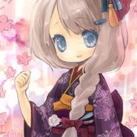 麻花辫动漫女孩微信头像  精致漂亮的麻花辫女孩
