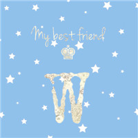 小清新首字母微信个性头像  专属你的幸福字母