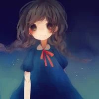 麻花辫动漫女孩微信头像  精致漂亮的麻花辫女孩