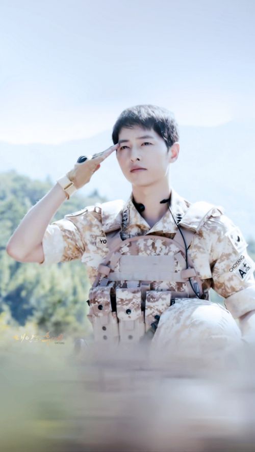 太阳的后裔宋仲基高清微信图片