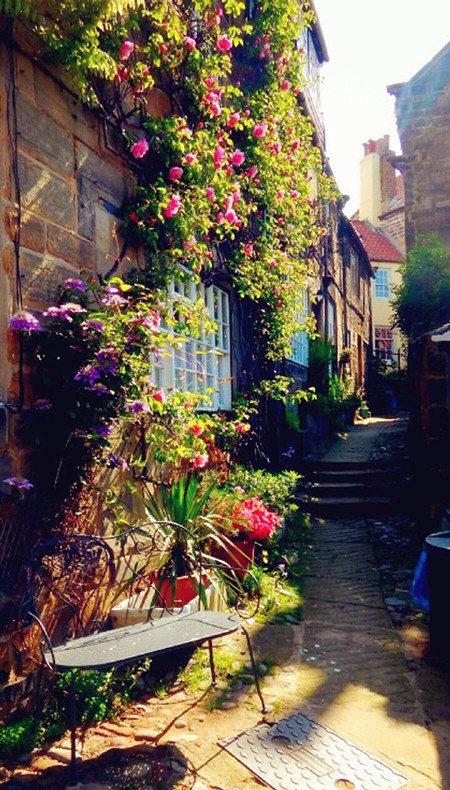 在时间的长廊里停留微信图片