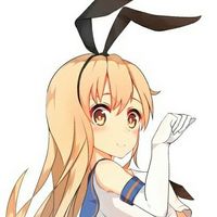 二次元卡通女生微信头像 可爱萌清新