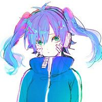 二次元卡通女生微信头像 可爱萌清新