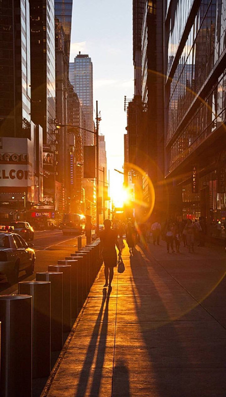 在时间的长廊里停留微信图片