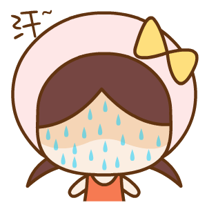 动漫流汗无语微信表情包