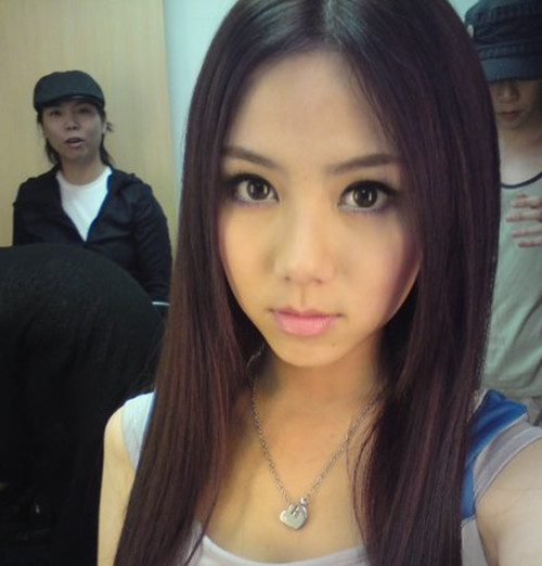 卖萌女神邓紫棋微信高清图片