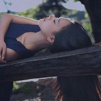 微信唯美女生头像 誰都会累休息会