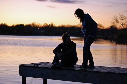 温馨情侣高清微信图片