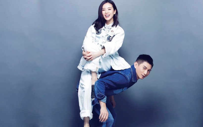 刘诗诗吴奇隆微信图片 甜蜜写真