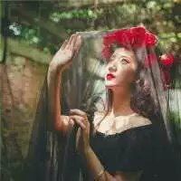 微信长发唯美森系女生头像 你的不珍惜让我学会了放弃