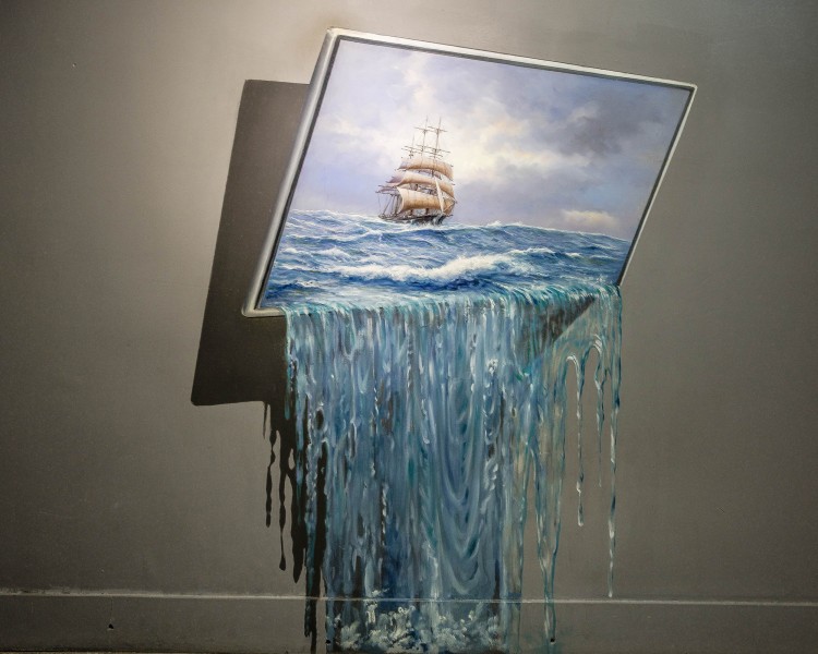 3D艺术画微信高清图片 3D Street Painting