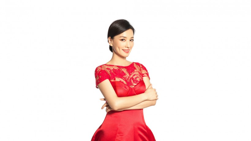 张庭微信高清图片 获得“中国台湾第一酒窝美女”的称号。