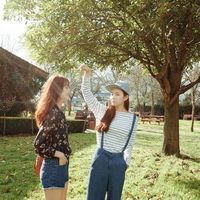 微信唯美小清新姐妹头像 最好的闺蜜是另一个自己