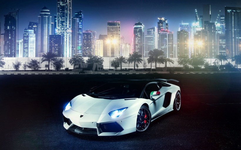兰博基尼Aventador LP700-4微信高清图片 超级跑车