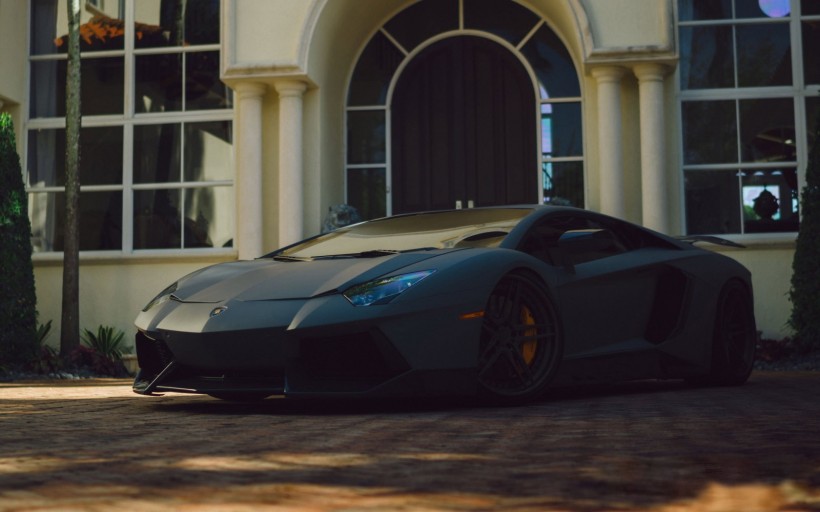兰博基尼Aventador LP700-4微信高清图片 超级跑车