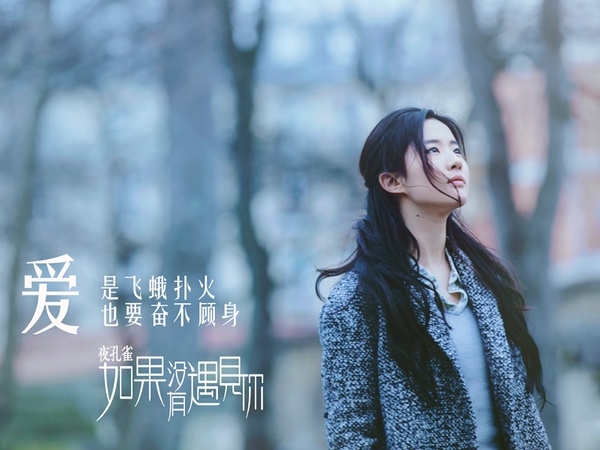 夜孔雀微信高清图片 神仙姐姐