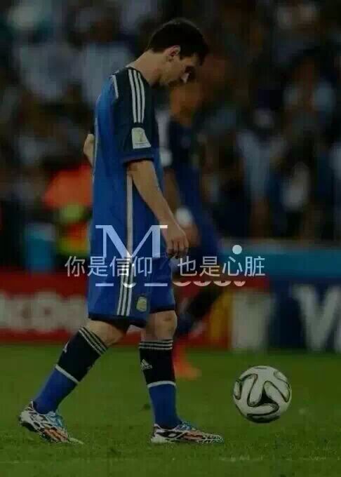 梅西微信高清图片 史上最佳球员