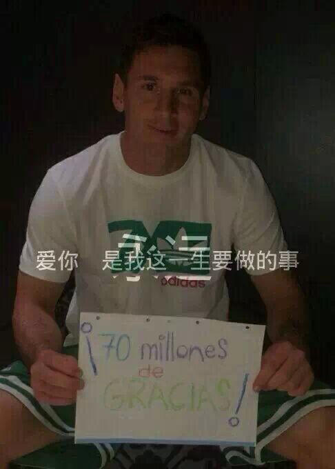 梅西微信高清图片 史上最佳球员