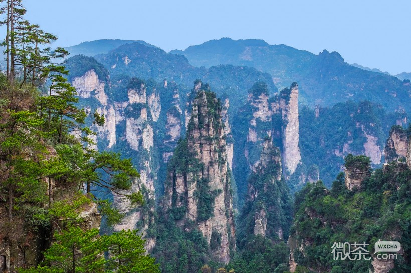湖南张家界风景微信高清图片 世界自然遗产名录