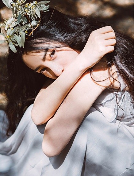 阳光下的美女微信高清图片 相遇