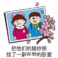 父母秀恩爱文字微信表情包 虐狗模式
