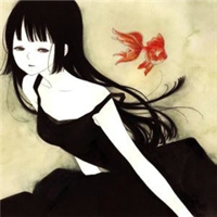 微信冷艳的手绘唯美卡通头像女生 再爱也只是一种禁锢