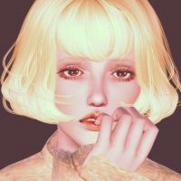 微信冷艳的手绘唯美卡通头像女生 再爱也只是一种禁锢