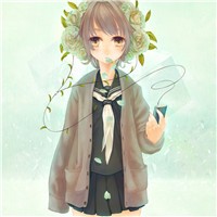 微信冷艳的手绘唯美卡通头像女生 再爱也只是一种禁锢