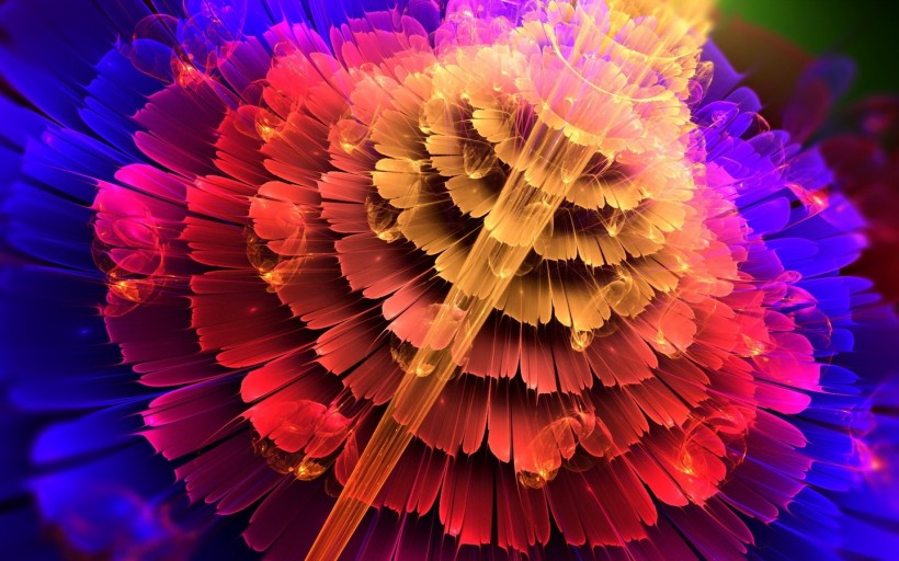 3D创意线条设计微信背景图片 创新