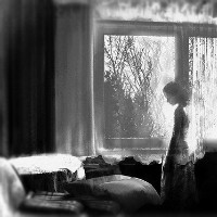 微信欧美范黑白恐怖头像女生 诡异风格的女生头像