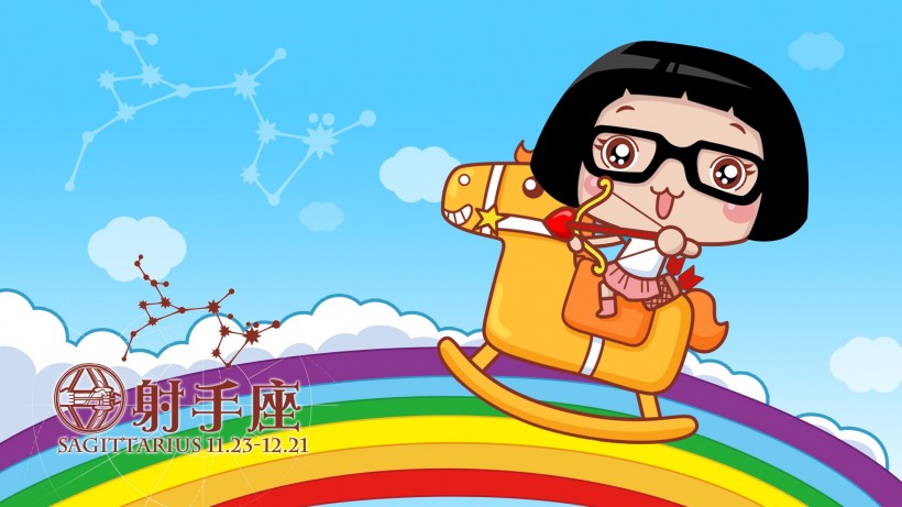 hello菜菜星座卡通微信图片 星座