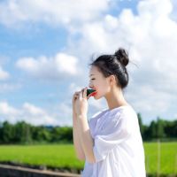 微信女生唯美头像 青春色彩