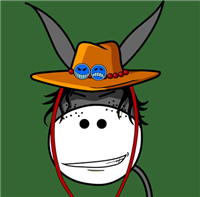 微信当驴遇上海贼王系列卡通头像