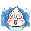 奶油冰淇淋微信表情包 萌萌哒