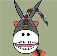 微信当驴遇上海贼王系列卡通头像