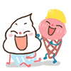 奶油冰淇淋微信表情包 萌萌哒