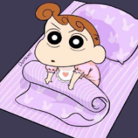 微信日系漫画好想睡觉的图片卡通头像 允许被挥霍的年代叫青春