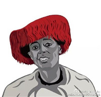 微信手绘精美藏族头像个性精选 待到春花烂漫时